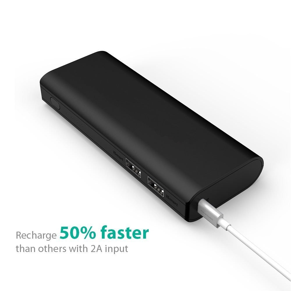 15000mAh Power Bank Portable Charger for Lava Iris Pro 30
