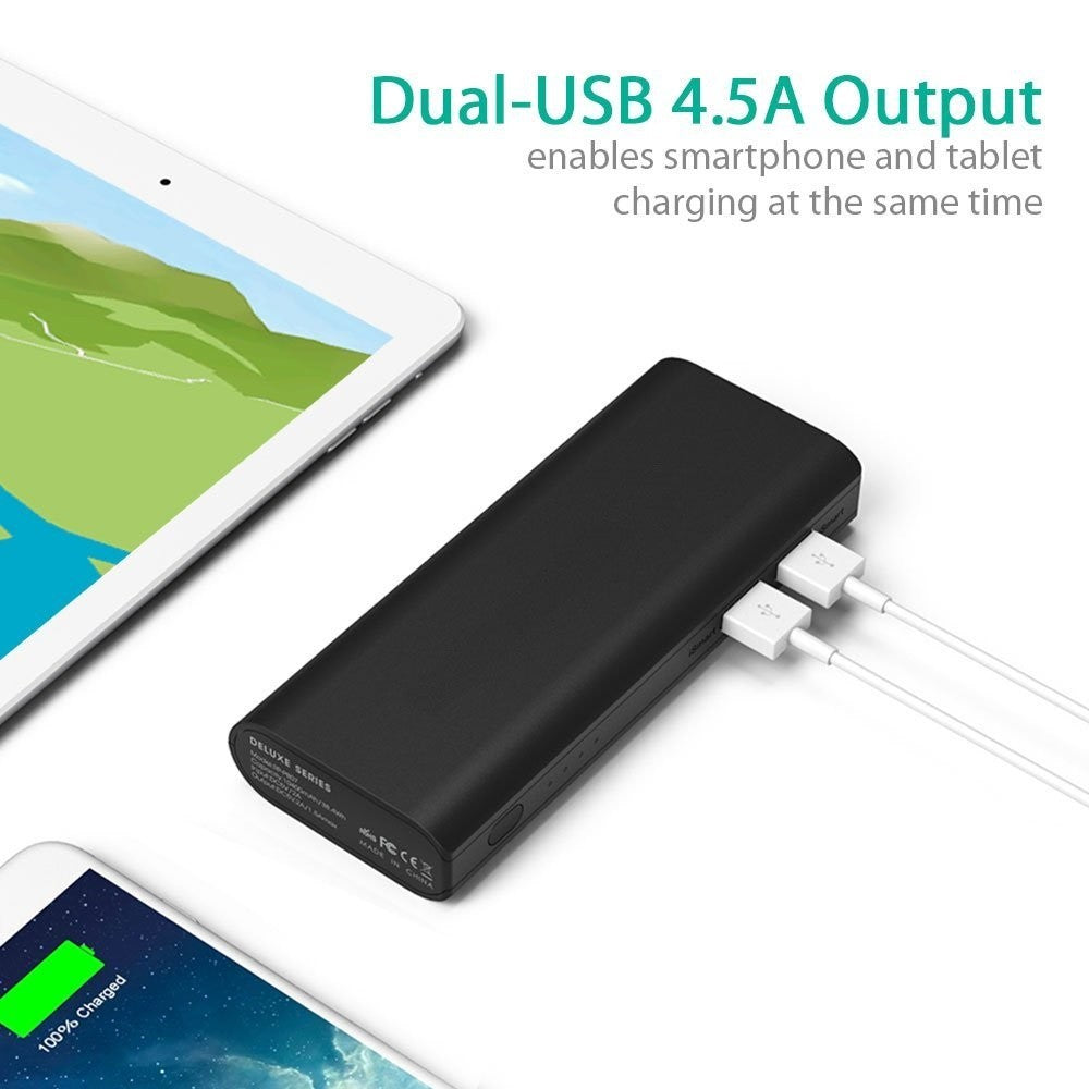 15000mAh Power Bank Portable Charger for Lava Iris Pro 30