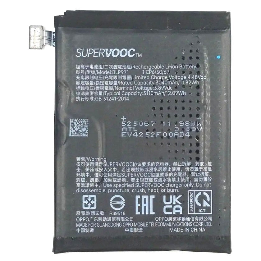 Battery for Oppo Find N2 Flip