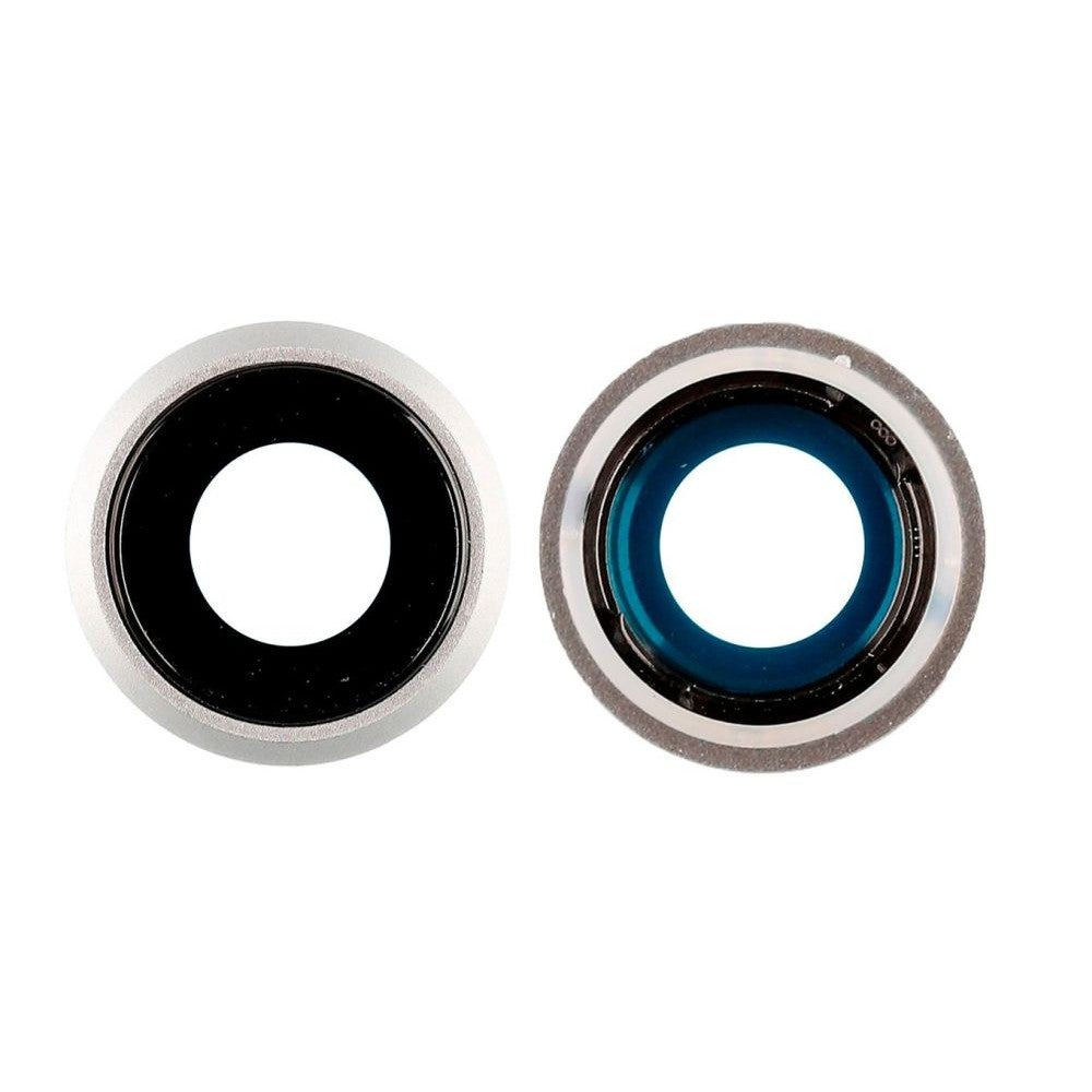 Camera Lens Glass with Frame for Apple iPhone 8