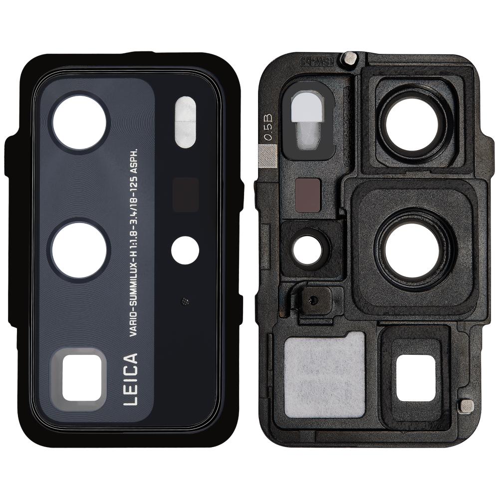 Camera Lens Glass with Frame for Huawei P40 Pro