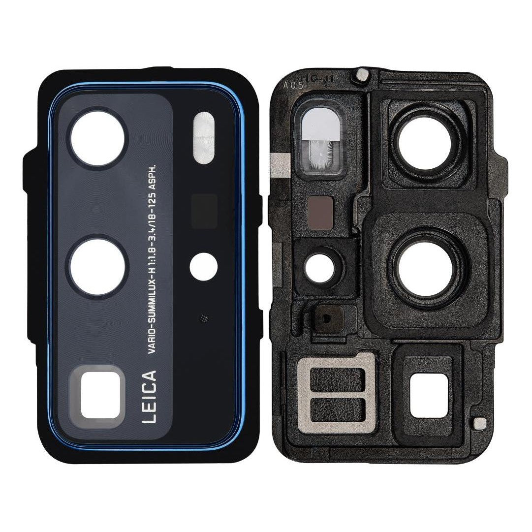 Camera Lens Glass with Frame for Huawei P40 Pro