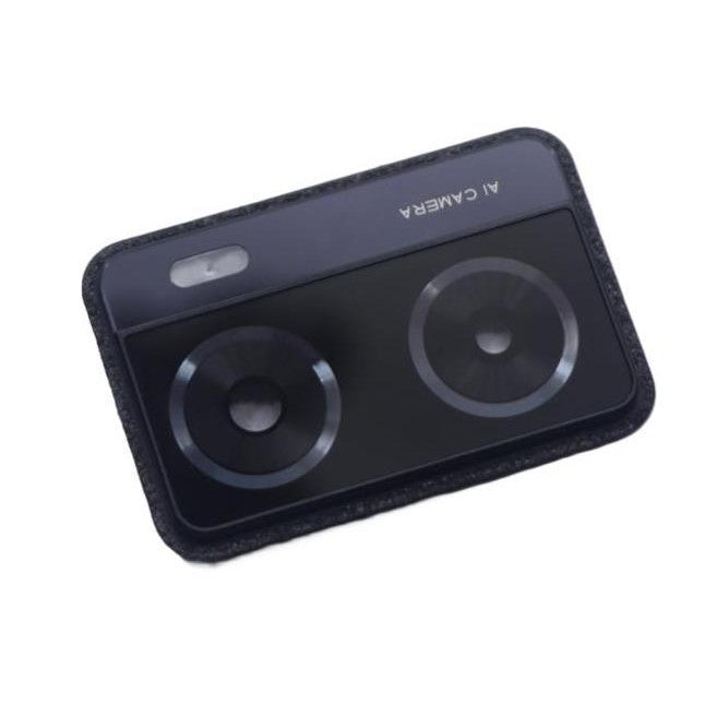 Camera Lens Glass with Frame for Oppo A57 4G 2022 Black