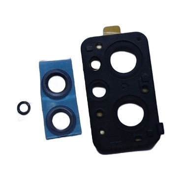 Camera Lens Glass with Frame for Realme 9i Black