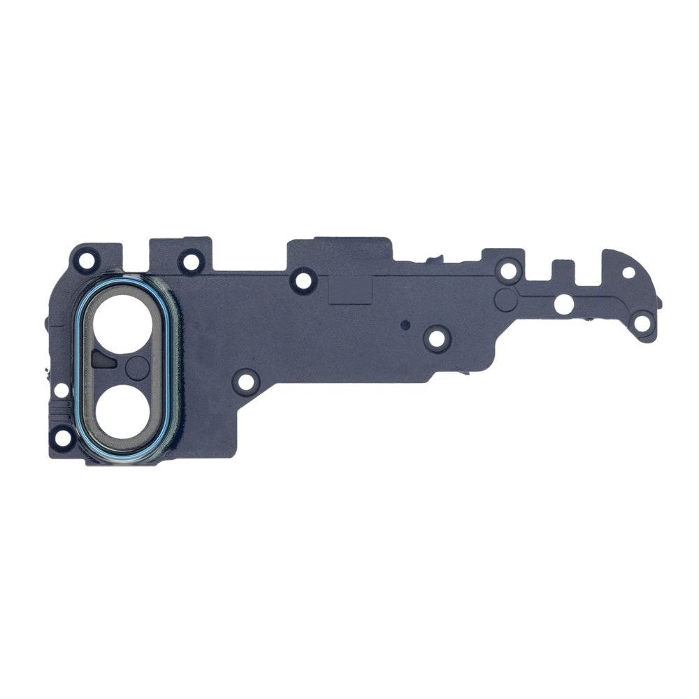 Camera Lens Glass with Frame for Samsung Galaxy A10s Blue