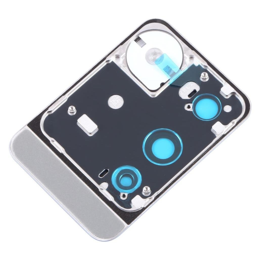 Camera Lens Glass with Frame for Vivo V27 White
