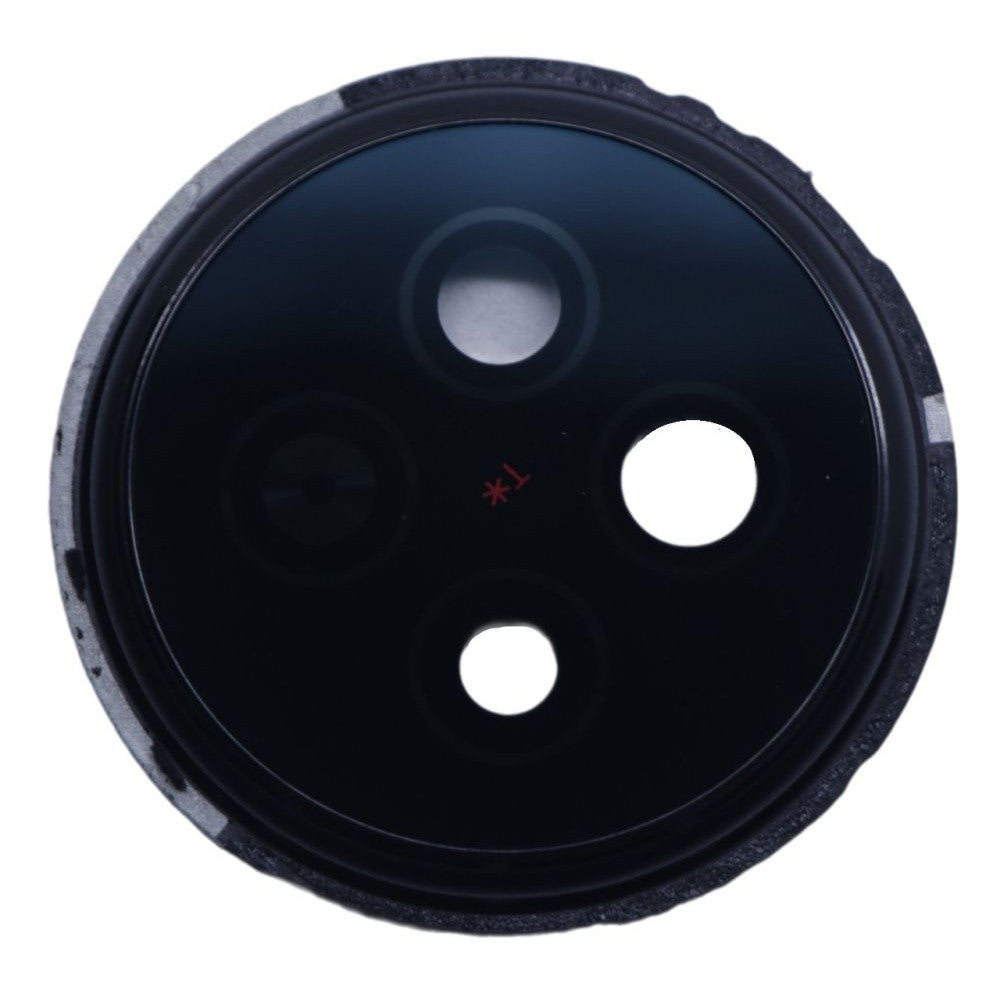 Camera Lens Glass with Frame for Vivo X90 Black