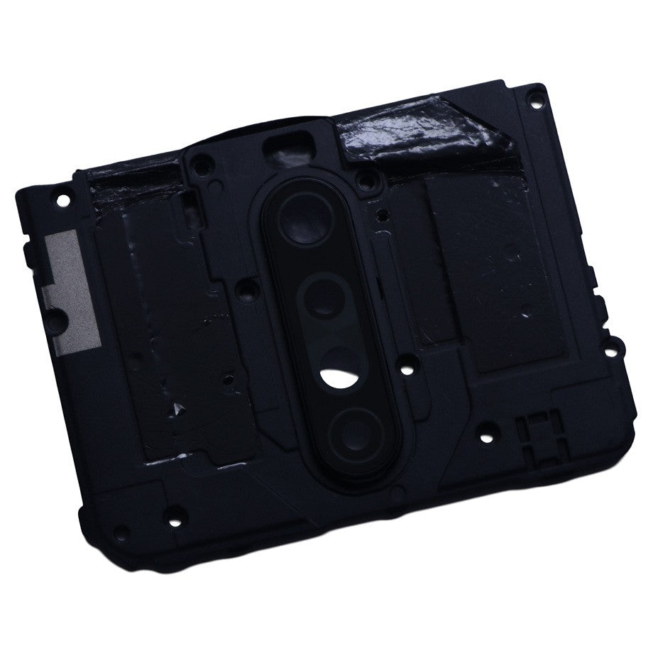 Camera Lens Glass with Frame for Xiaomi Poco X2 Black