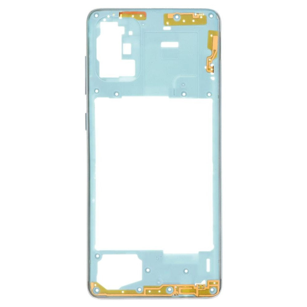 Middle Frame Ring Only for Samsung Galaxy A71 Blue