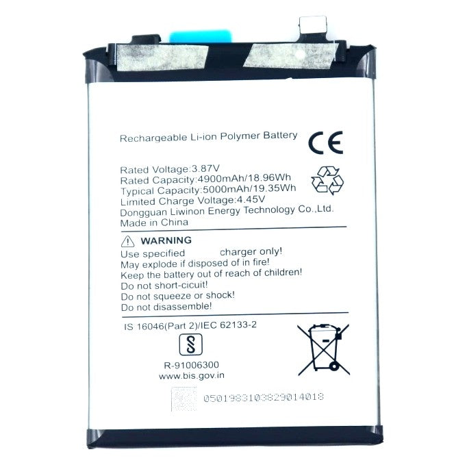 Battery for Tecno Pova 5 Pro 5G
