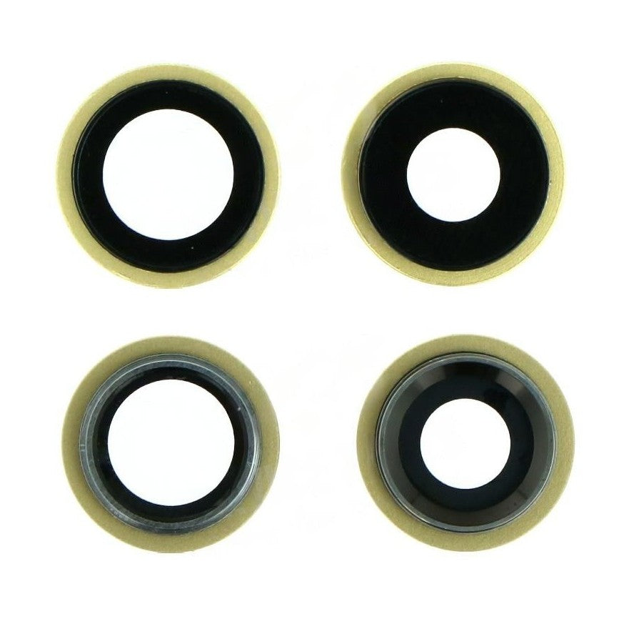 Camera Lens Glass with Frame for Apple iPhone 11