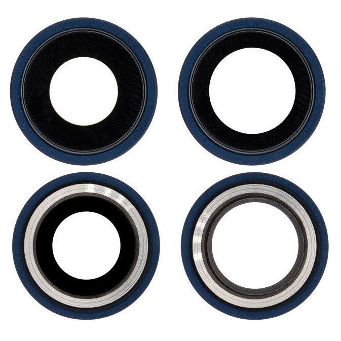 Camera Lens Glass with Frame for Apple iPhone 12