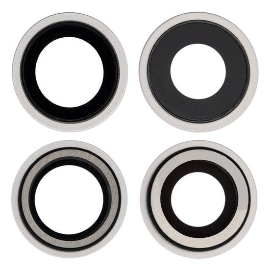 Camera Lens Glass with Frame for Apple iPhone 12