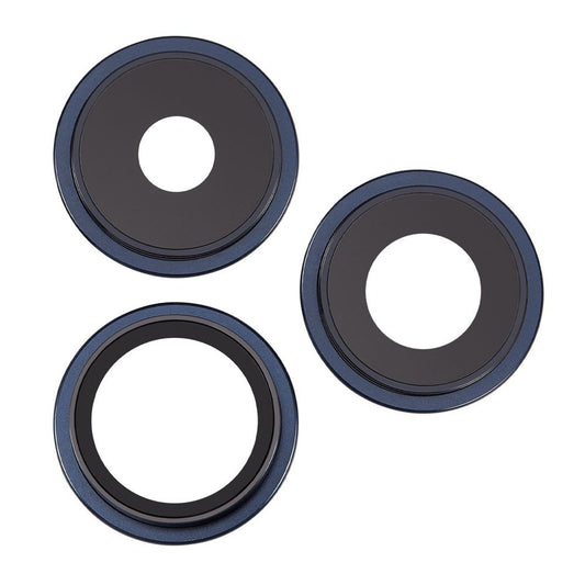 Camera Lens Glass with Frame for Apple iPhone 15 Pro