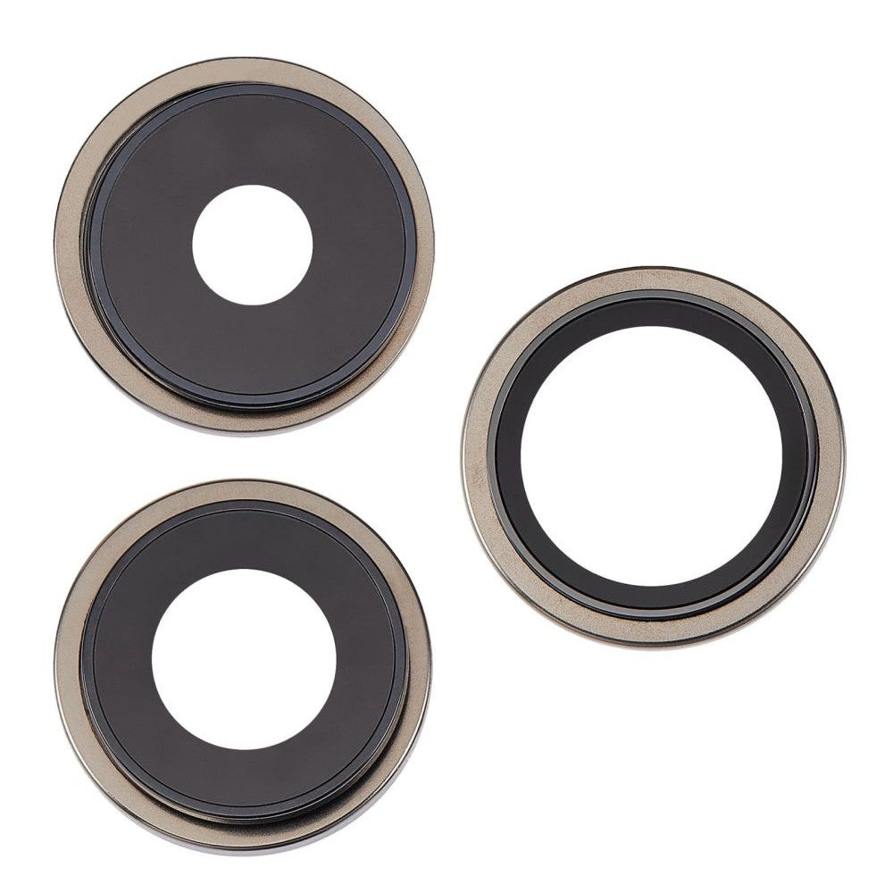 Camera Lens Glass with Frame for Apple iPhone 15 Pro
