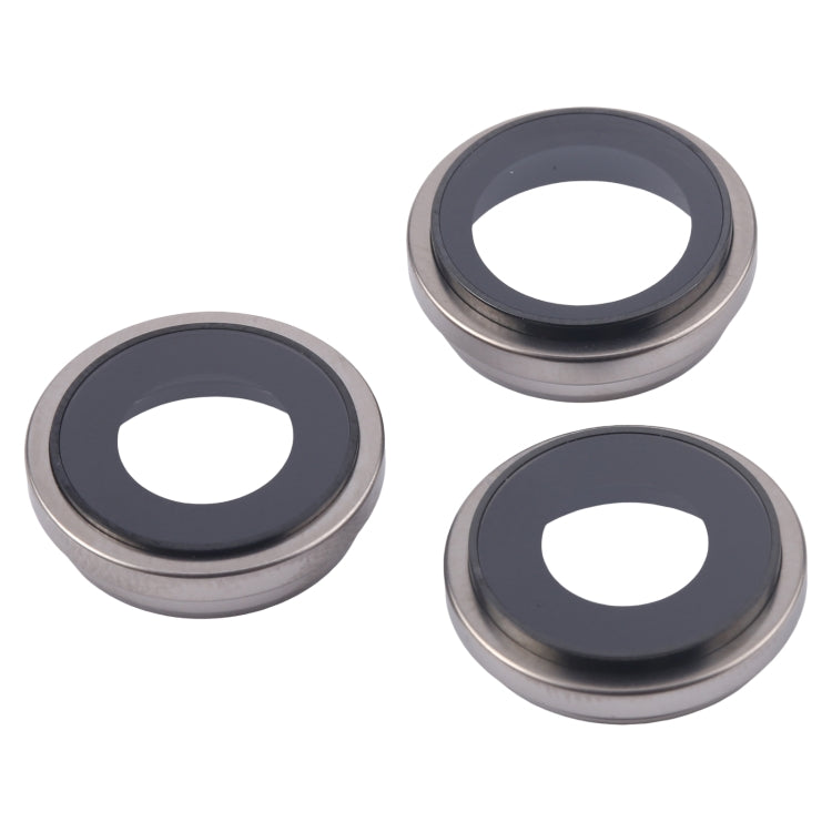 Camera Lens Glass with Frame for Apple iPhone 16 Pro Max
