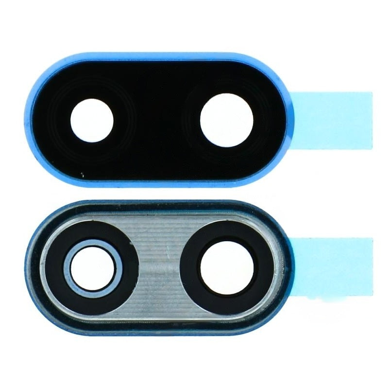 Camera Lens Glass with Frame for Huawei P20 lite Blue