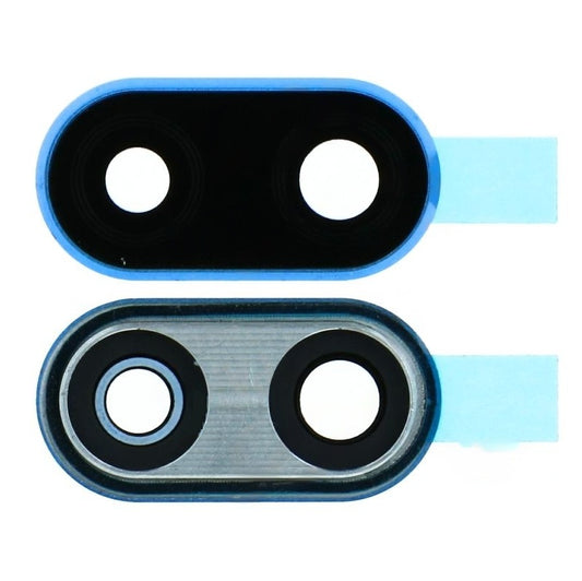 Camera Lens Glass with Frame for Huawei P20 lite Blue