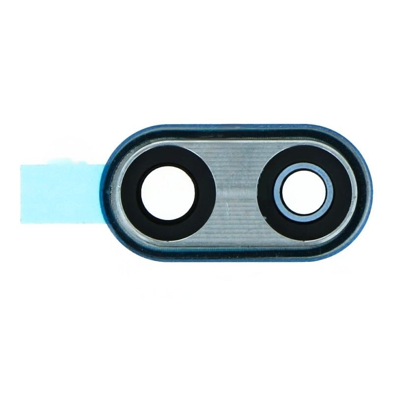 Camera Lens Glass with Frame for Huawei P20 lite Blue