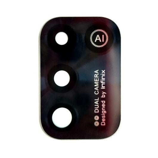 Camera Lens Glass with Frame for Infinix Hot 10 Play