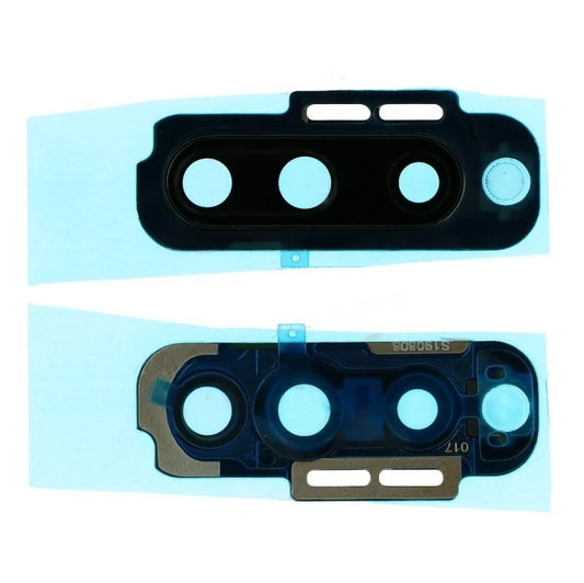 Camera Lens Glass with Frame for OnePlus 7T Pro Black