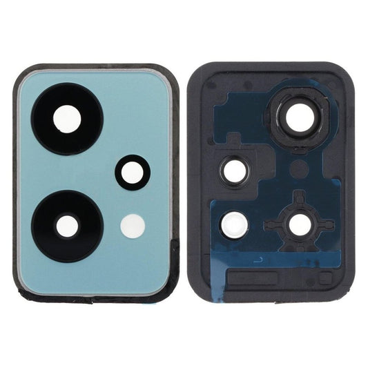 Camera Lens Glass with Frame for OnePlus Nord CE 2 Lite 5G Black