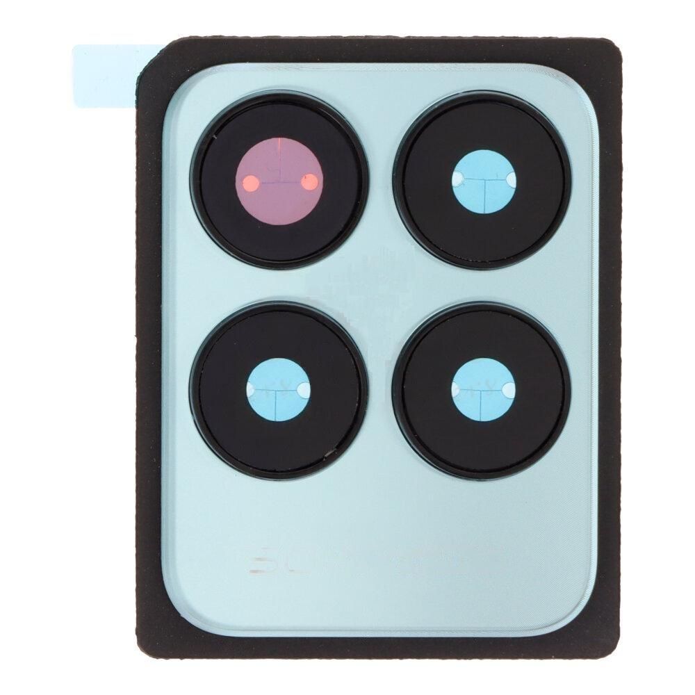 Camera Lens Glass with Frame for Realme Narzo 50 Blue