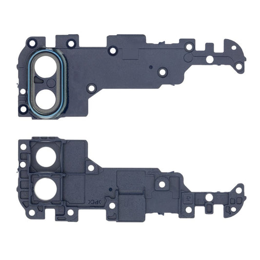 Camera Lens Glass with Frame for Samsung Galaxy A10s Blue