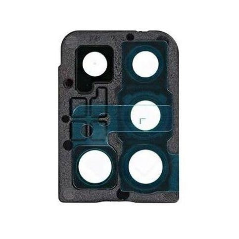 Camera Lens Glass with Frame for Samsung Galaxy A21s Blue