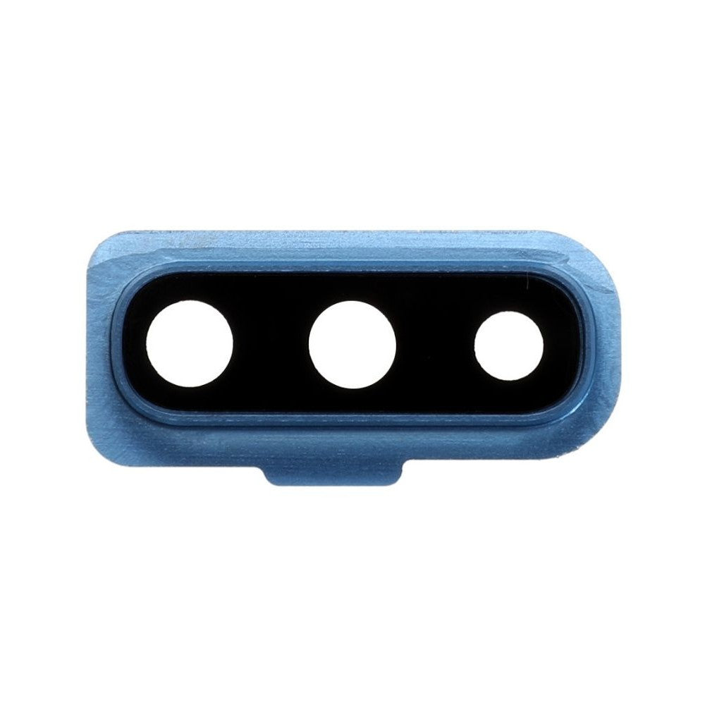 Camera Lens Glass with Frame for Samsung Galaxy A70 Blue