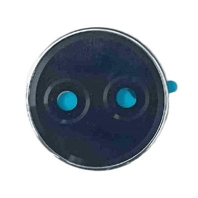 Camera Lens Glass with Frame for Vivo Y02 Blue