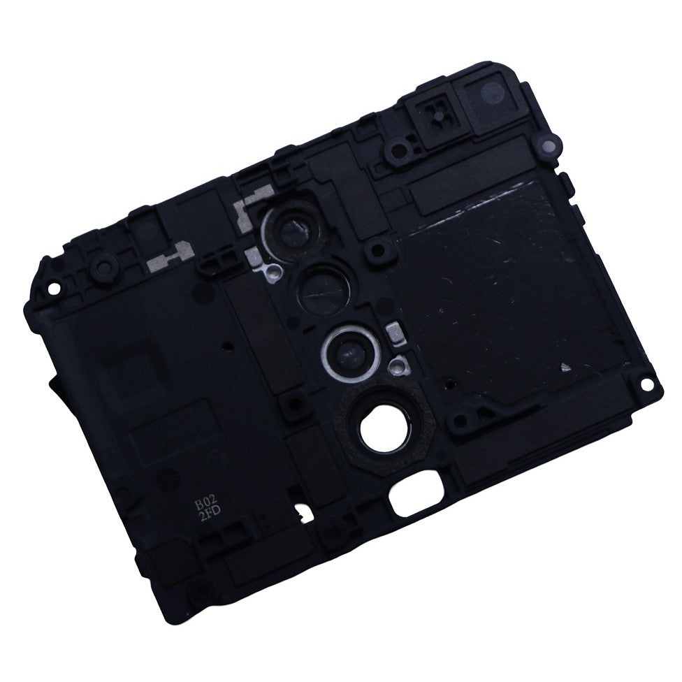 Camera Lens Glass with Frame for Xiaomi Poco X2 Black