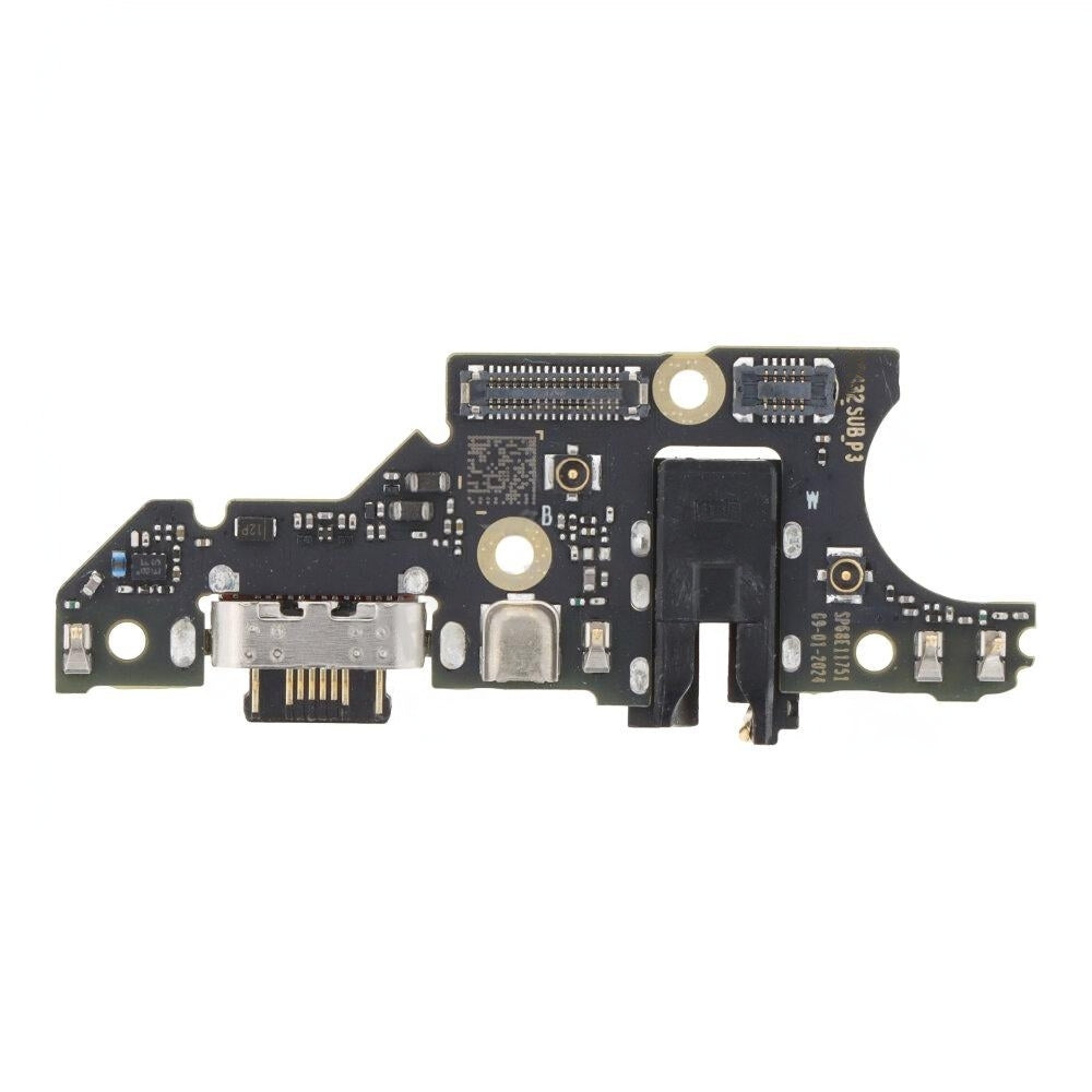 Charging Connector Flex / PCB Board for Motorola Moto G34 5G