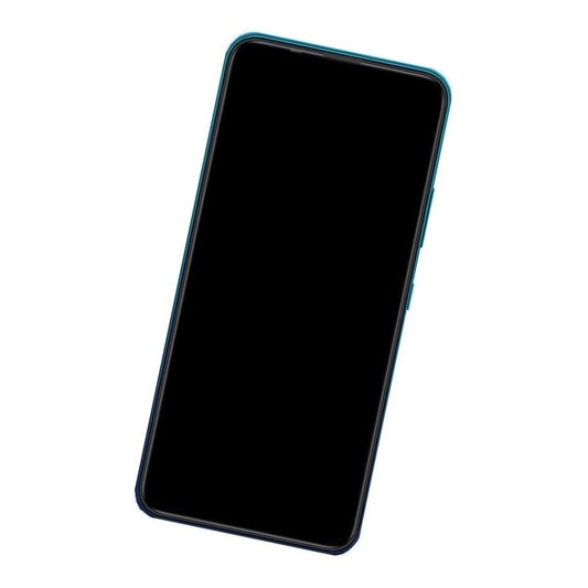 Camera Lens Glass with Frame for Infinix Hot 9 White