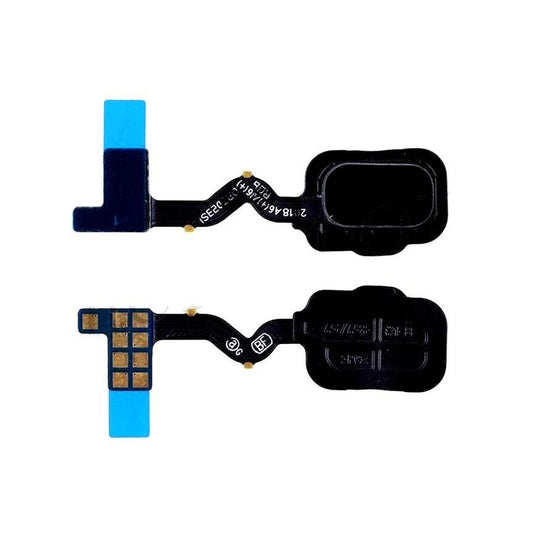 Fingerprint Sensor with Flex Cable for Samsung Galaxy A6 Plus (2018) Black