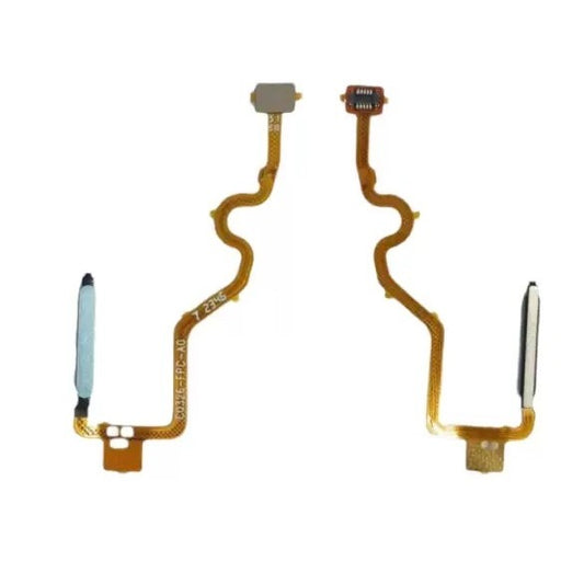 Fingerprint Sensor with Flex Cable for Tecno Spark 10C White