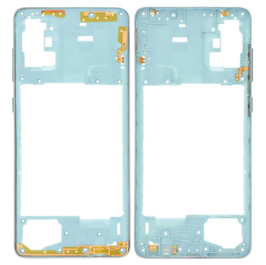 Middle Frame Ring Only for Samsung Galaxy A71 Blue