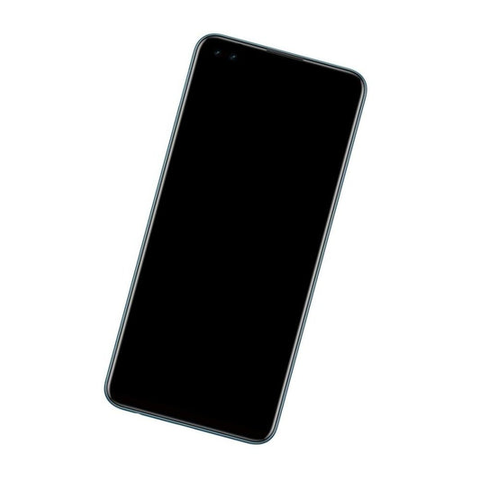 Camera Lens Glass with Frame for Oppo F17 Pro
