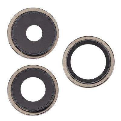 Camera Lens Glass with Frame for Apple iPhone 15 Pro Max