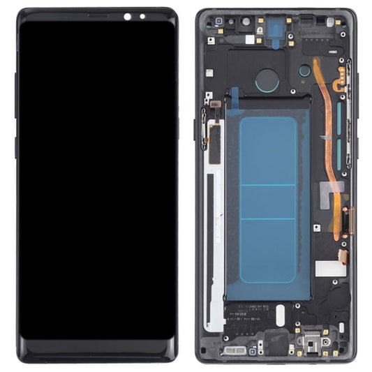 LCD With Touch Screen With Frame For Samsung Galaxy Note 8