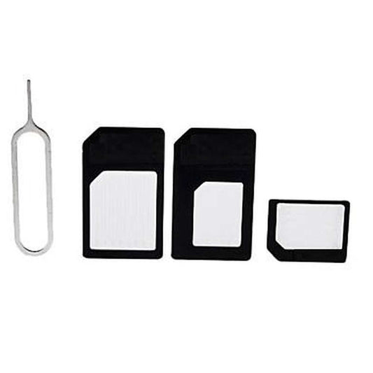 Sim Adapter For Apple iPhone 4, 4G Nano Sim to Micro Sim / Regular Sim